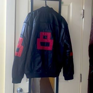 Leather 8ball jacket